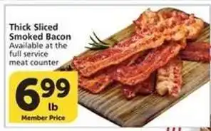 Albertsons Thick Sliced Smoked Bacon offer
