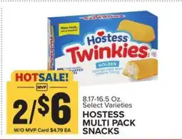 Food Lion Hostess Multi-Pack Snacks offer