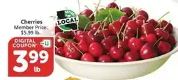 Albertsons CHERRIES offer