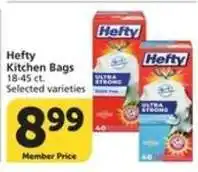 Albertsons Hefty Kitchen Bags offer