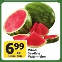 Albertsons Whole Seedless Watermelon offer