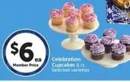 Albertsons Celebration Cupcakes offer