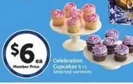 Albertsons Celebration Cupcakes offer