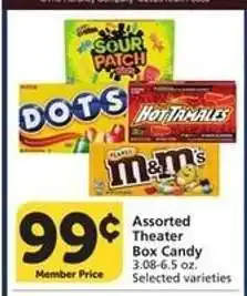 Albertsons Assorted Theater Box Candy offer