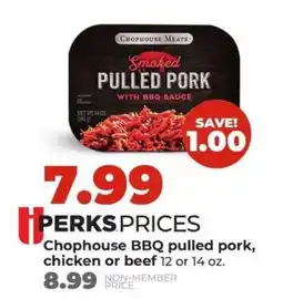 Hy-Vee Chophouse BBQ Pulled Pork offer