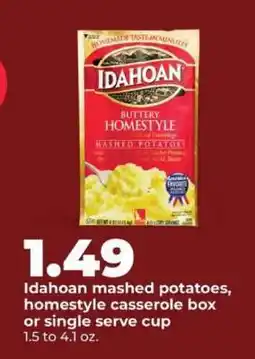 Hy-Vee Idahoan Mashed Potatoes offer