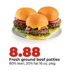 Hy-Vee Fresh ground beef patties offer