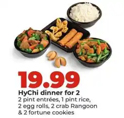 Hy-Vee HyChi dinner for 2 offer