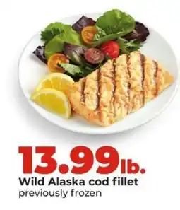 Hy-Vee Wild Alaska cod fillet offer