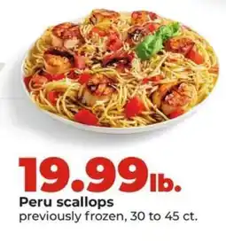 Hy-Vee Peru scallops offer