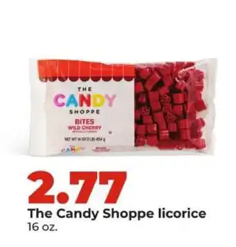 Hy-Vee The Candy Shoppe licorice offer