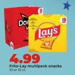 Hy-Vee Frito-Lay Multipack Snacks offer