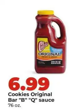 Hy-Vee Cookies Original Bar B Q sauce offer