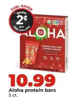 Hy-Vee Aloha protein bars offer