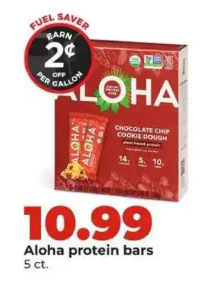 Hy-Vee Aloha protein bars offer