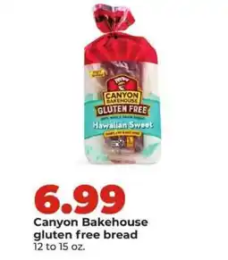 Hy-Vee Canyon Bakehouse gluten free bread offer