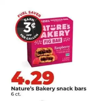 Hy-Vee Nature's Bakery snack bars offer