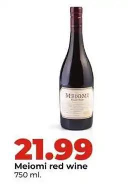 Hy-Vee Meiomi red wine offer