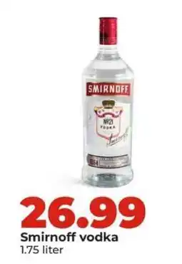 Hy-Vee Smirnoff Vodka offer