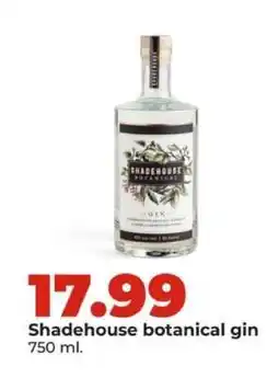 Hy-Vee Shadehouse botanical gin offer