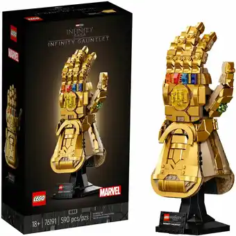 Best Buy LEGO Marvel Infinity Gauntlet 76191 Building Kit (590 Pieces) offer