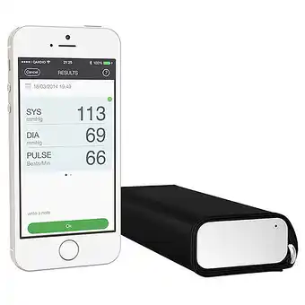 Best Buy Qardio - QardioArm Wireless Smart Blood Pressure Monitor - White offer
