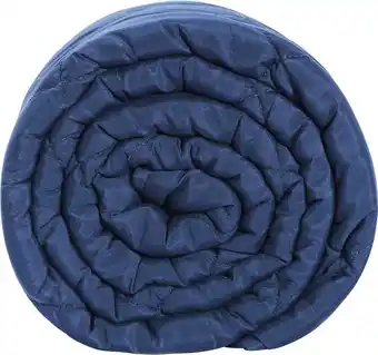 Best Buy BlanQuil - 15 lb - Basic Weighted Blanket - Navy offer
