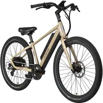 Best Buy Aventon - Pace 500 Step-Over Ebike w/ 40 mile Max Operating Range and 28 MPH Max Speed - Large - SoCal Sand offer