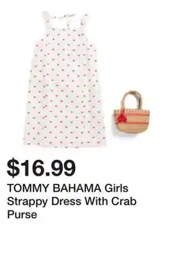 Marshalls TOMMY BAHAMA Girls Strappy Dress With Crab Purse offer