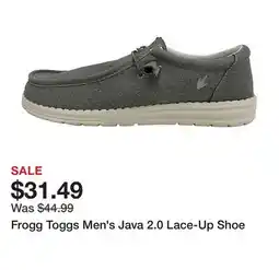 Tractor Supply Company Frogg Toggs Men's Java 2.0 Lace-Up Shoe offer