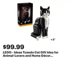 Best Buy LEGO - Ideas Tuxedo Cat Gift Idea for Animal-Lovers and Home Décor 21349 offer