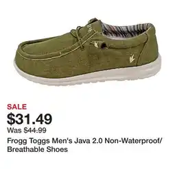 Tractor Supply Company Frogg Toggs Men's Java 2.0 Non-Waterproof/Breathable Shoes offer