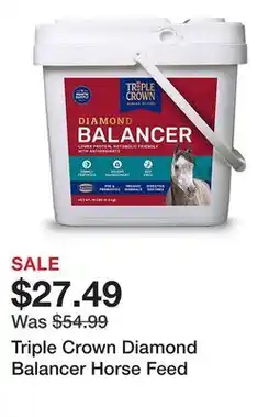 Tractor Supply Company Triple Crown Diamond Balancer Horse Feed offer