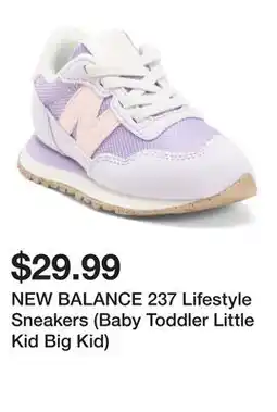 Marshalls NEW BALANCE 237 Lifestyle Sneakers (Baby Toddler Little Kid Big Kid) offer