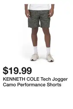 Marshalls KENNETH COLE Tech Jogger Camo Performance Shorts offer