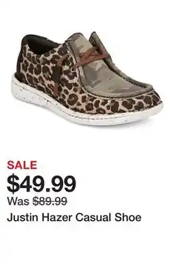 Tractor Supply Company Justin Hazer Casual Shoe offer