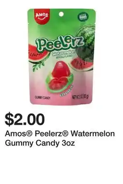 Five Below Amos Peelerz Watermelon Gummy Candy 3oz offer