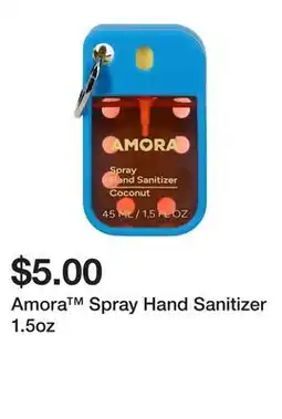 Five Below Amora Spray Hand Sanitizer 1.5oz offer