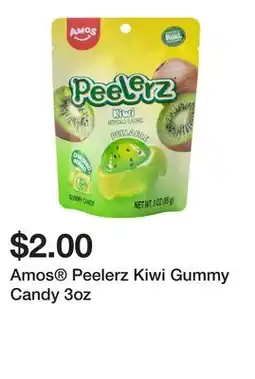 Five Below Amos Peelerz Kiwi Gummy Candy 3oz offer