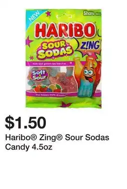 Five Below Haribo Zing Sour Sodas Candy 4.5oz offer