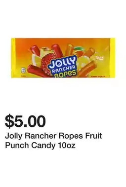 Five Below Jolly Rancher Ropes Fruit Punch Candy 10oz offer