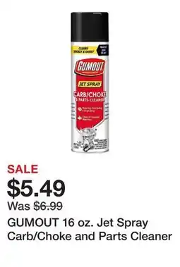 Harbor Freight Tools GUMOUT 16 oz. Jet Spray Carb/Choke and Parts Cleaner offer