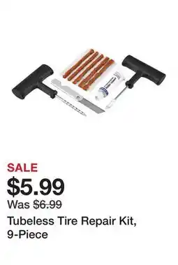 Harbor Freight Tools Tubeless Tire Repair Kit, 9-Piece offer