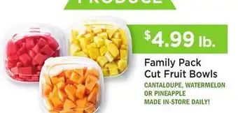 Heinen's Family Pack Cut Fruit Bowls offer