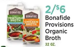 Heinen's Bonafide Provisions Organic Broth offer
