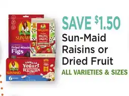 Heinen's Sun-Maid Raisins or Dried Fruit offer