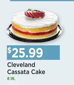 Heinen's Cleveland Cassata Cake offer