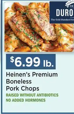 Heinen's Heinen's Premium Boneless Pork Chops offer