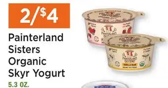 Heinen's Painterland Sisters Organic Skyr Yogurt offer