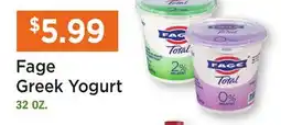 Heinen's Fage Greek Yogurt offer